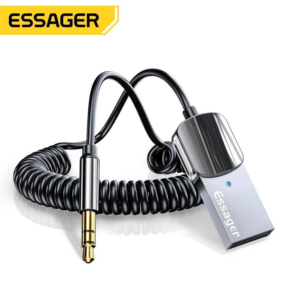 EssagerBluetooth Aux   ڵ  ù, USB to 3.5mm    ũ, īĿ  